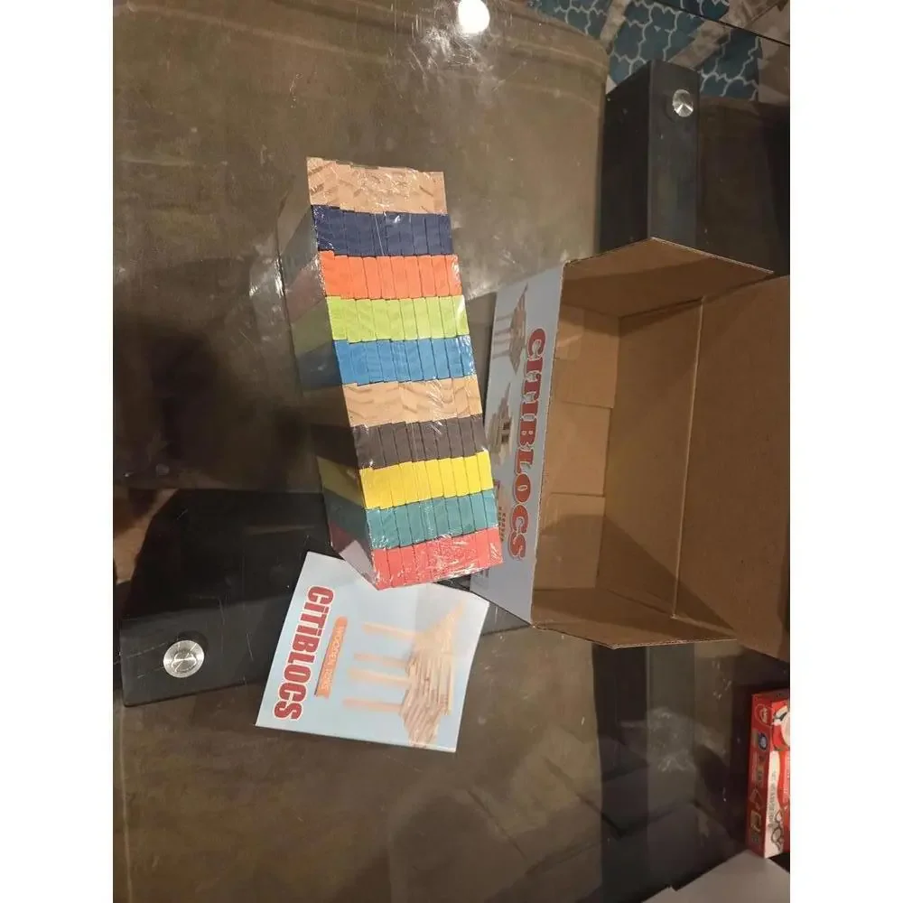 2x order (reserved)  - Citiblocs Wooden Building Blocks Set - 100 Pieces